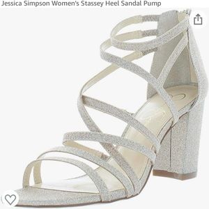 Jessica Simpson Women's Stassey Heel Sandal Pump
